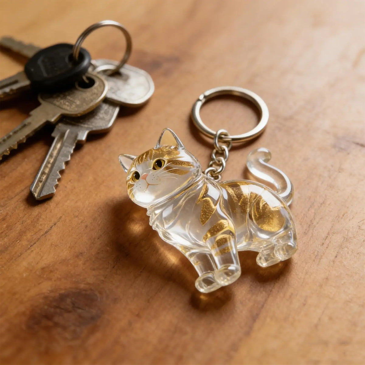 Pet Hair Keepsake Keychain – Cat Hair Collector Pendant