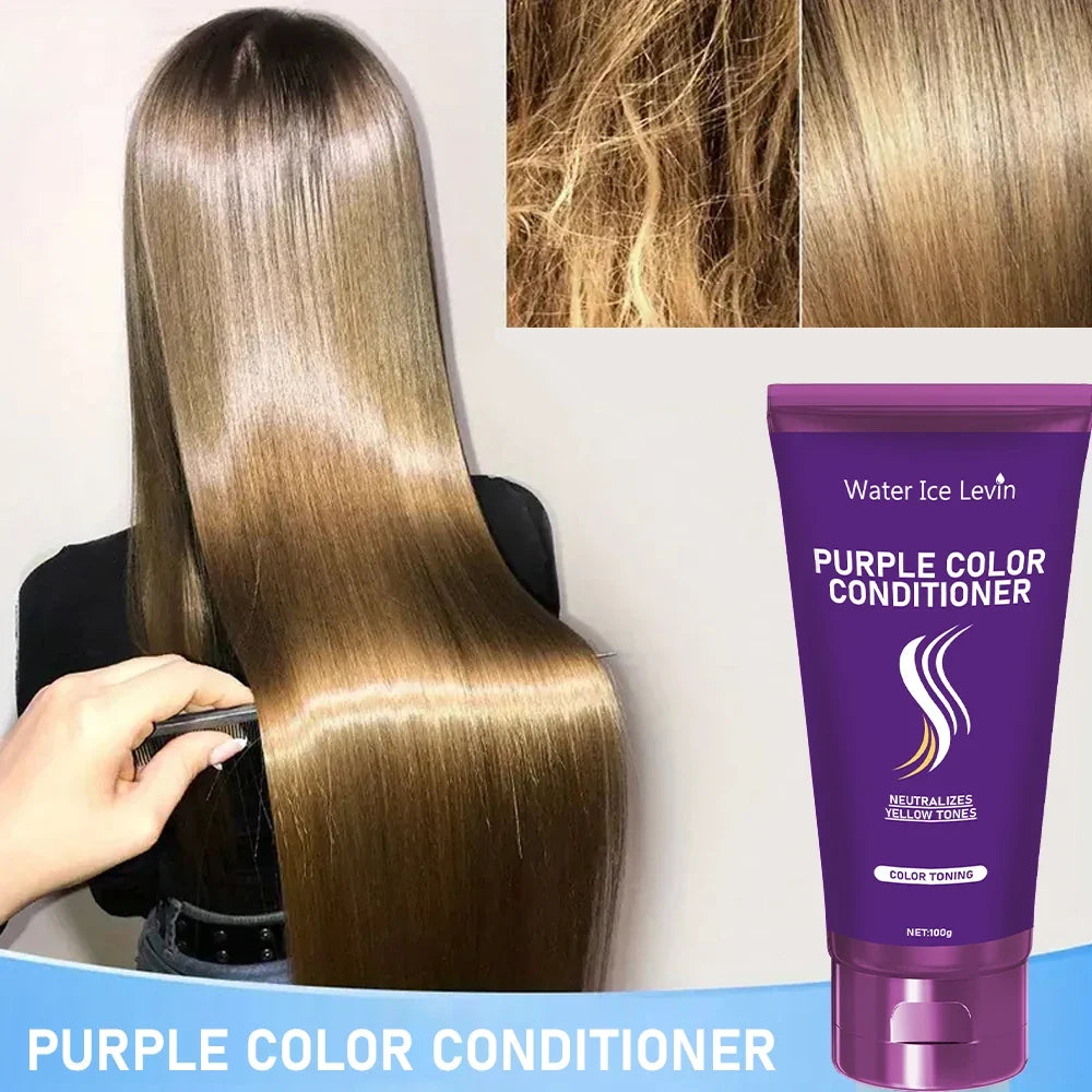 Purple Keratin Hair Mask – Repair Dry Frizzy Damaged Hair