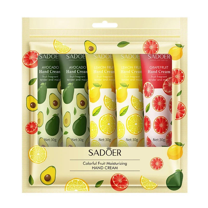 SADOER 15-Pc Avocado Sakura Hand Cream Set – Moisturizing