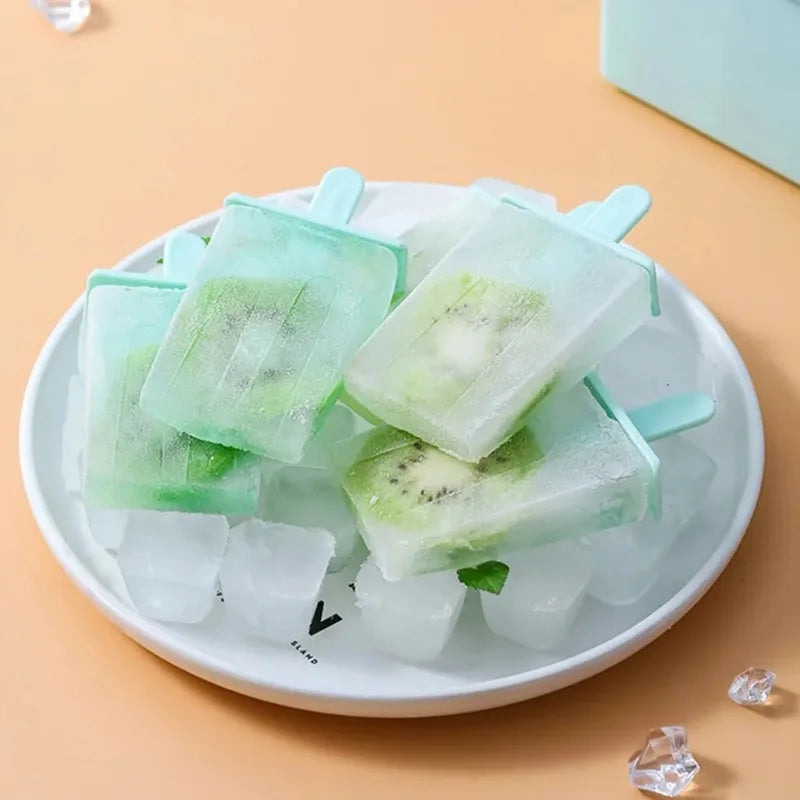 8-Grid DIY Popsicle Mold | Ice Cream & Ice Lolly Maker