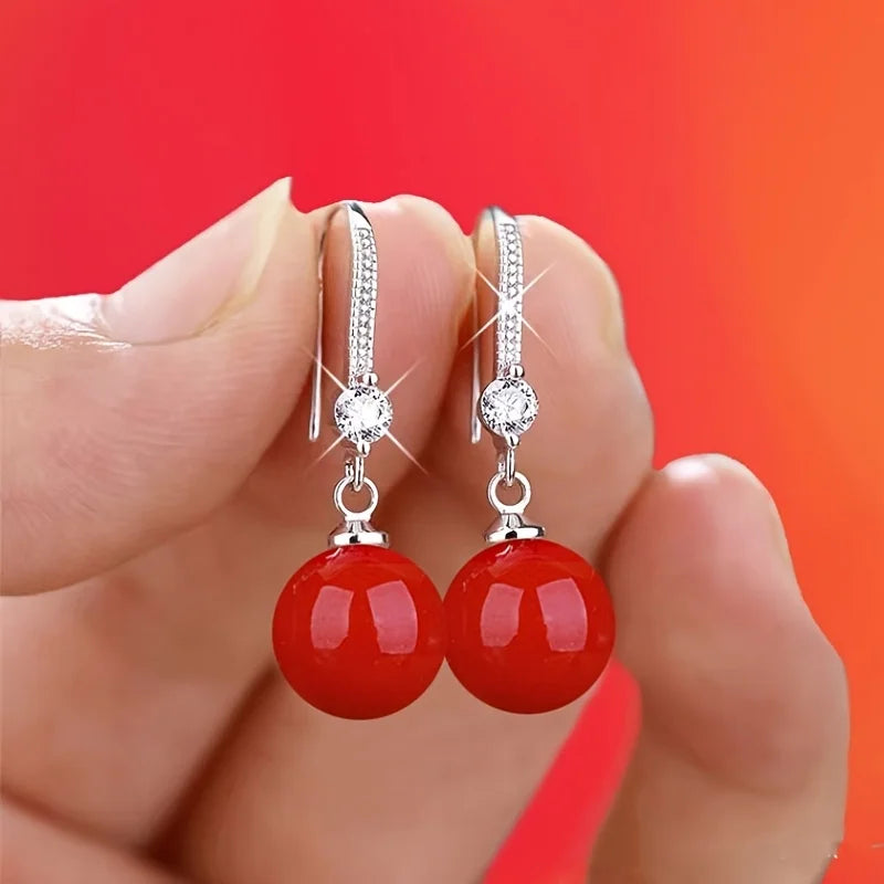 Oval Teardrop Drop Earrings | Bridal & Party Jewelry Gift