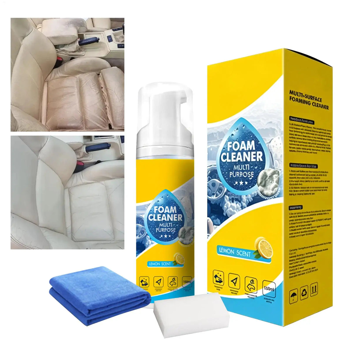 4-in-1 Multi-Enzyme Foam Cleaner 150ml – All-Purpose