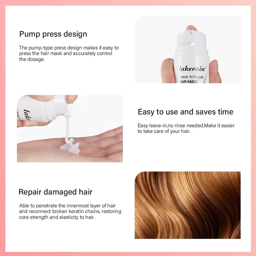ibcccndc Protein Leave-In Hair Mask – Frizz Control & Repair