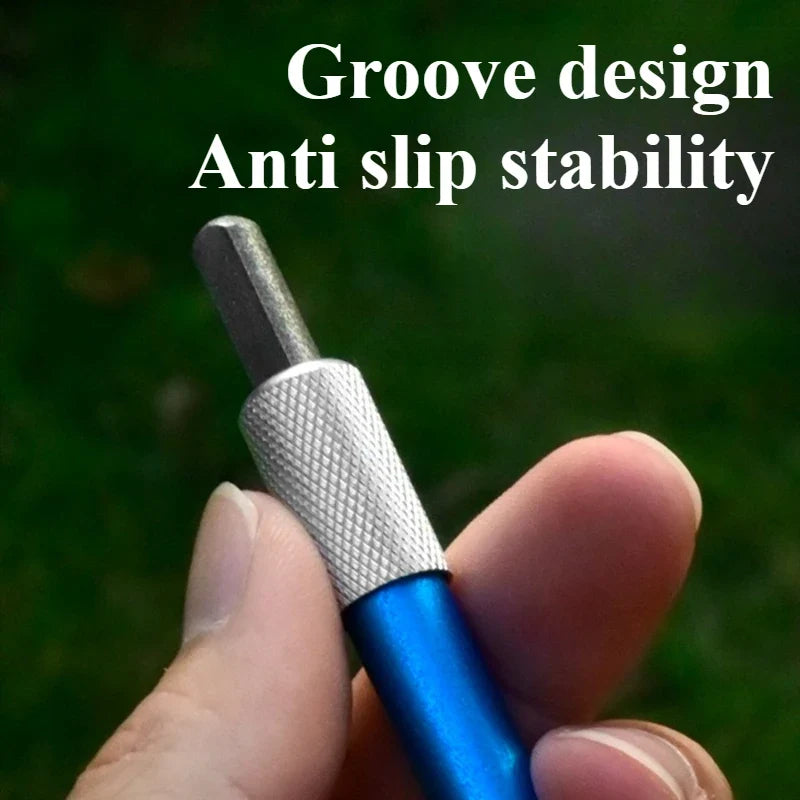 Portable Diamond Pen Fishing Hook & Knife Sharpener