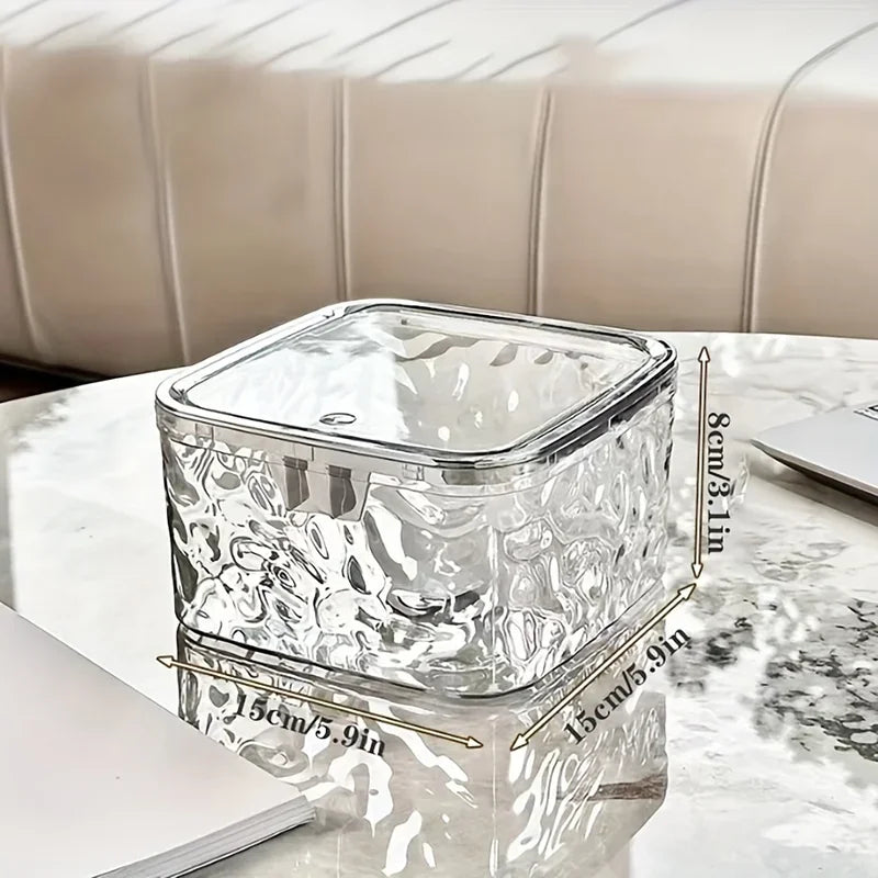 Hair Accessories Organizer Storage Box Clear Acrylic Tie Headband