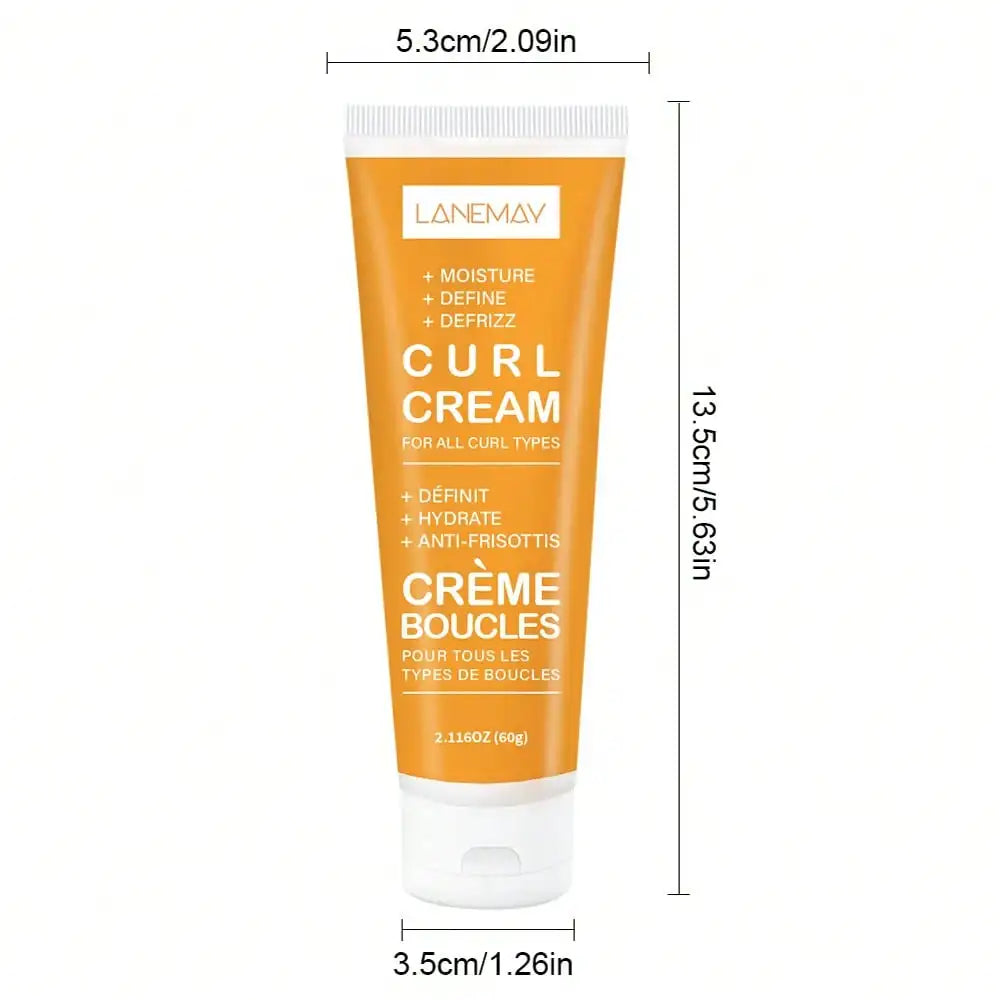 Curl Cream Leave-In Treatment – Defines & Moisturizes All Curls