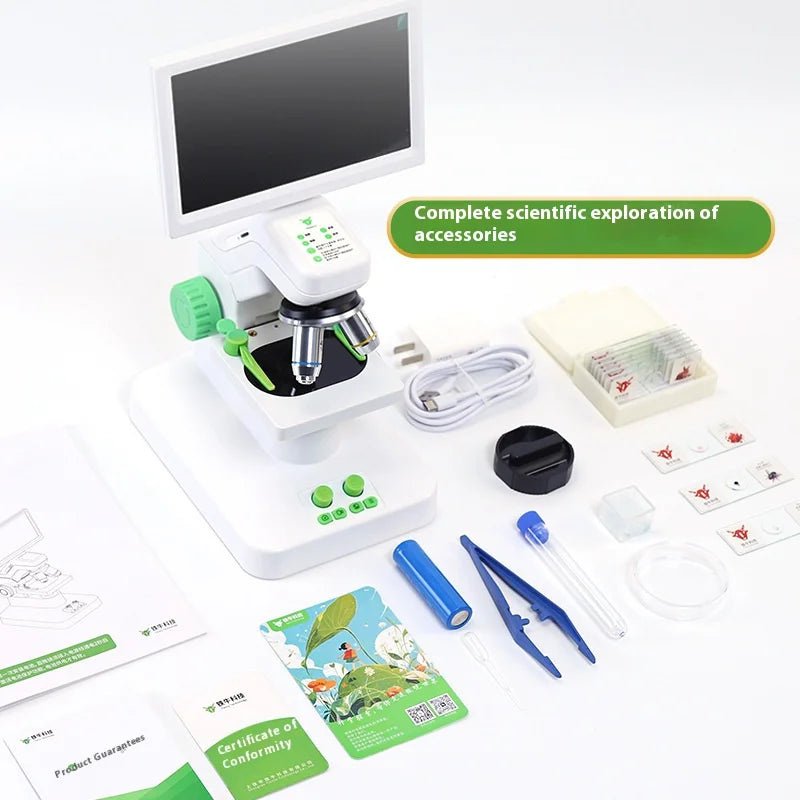 Kids WiFi Digital Microscope – HD 500X Science Learning Tool