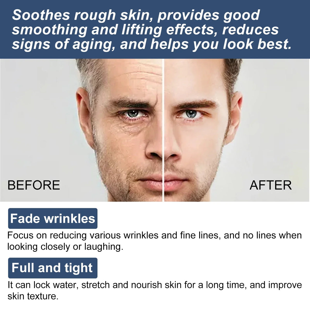 6-in-1 Men's Face Cream | Collagen, Anti-Aging & Hydration