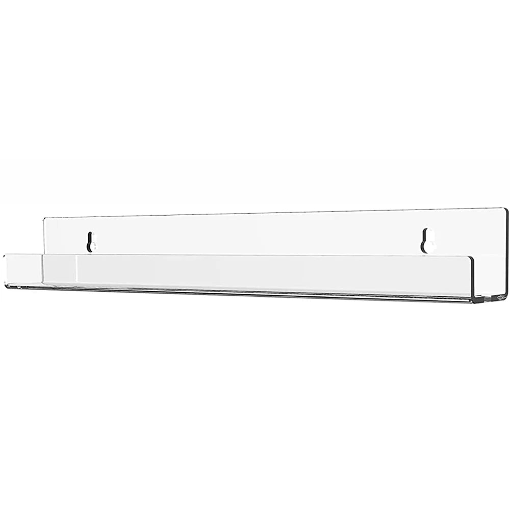 Clear Acrylic Storage Shelf Floating Display Stand Holder Household