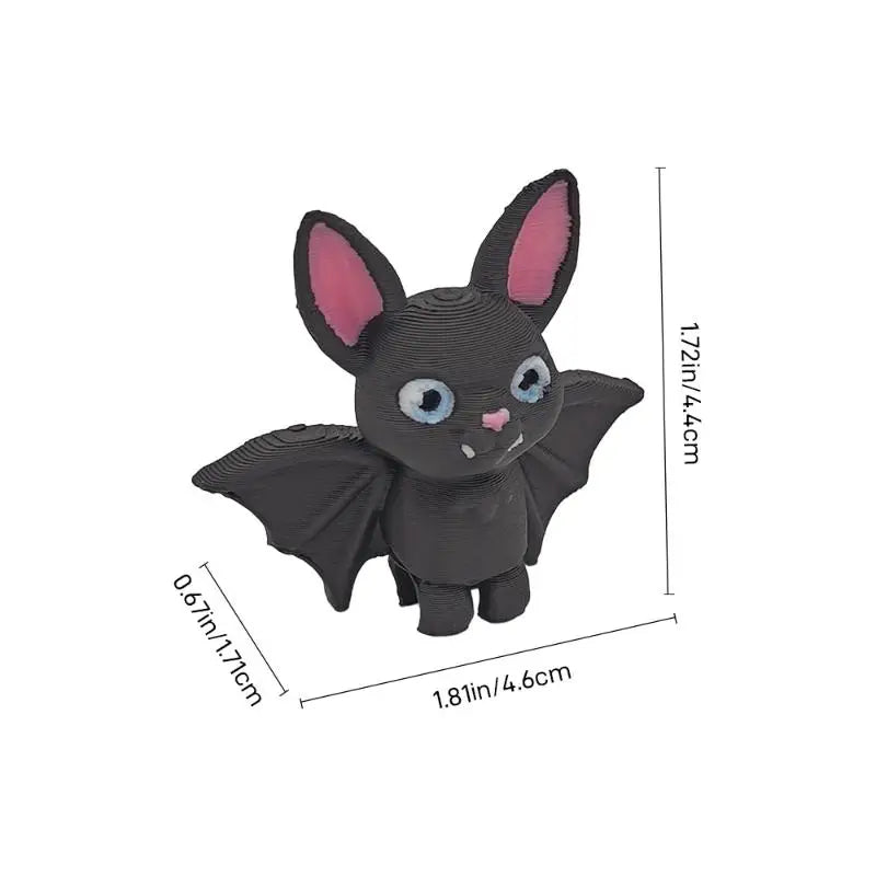 Upside-Down Bat Statue Ornament – Desk, Car & Home Decor