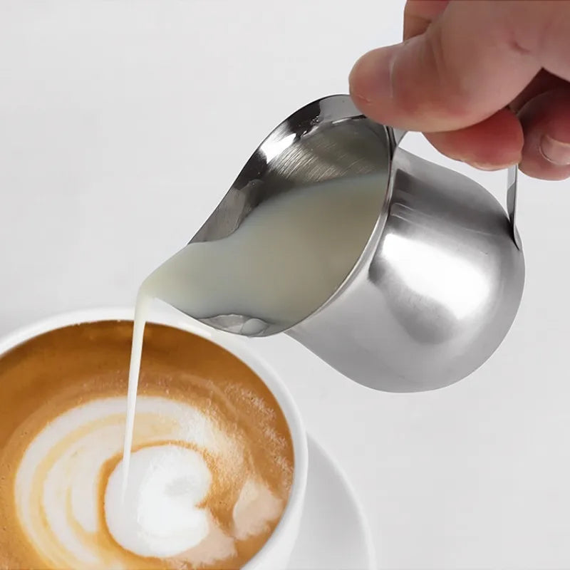 Coffee Milk Frothing Pitcher Cup Stainless Steel Espresso Creamer