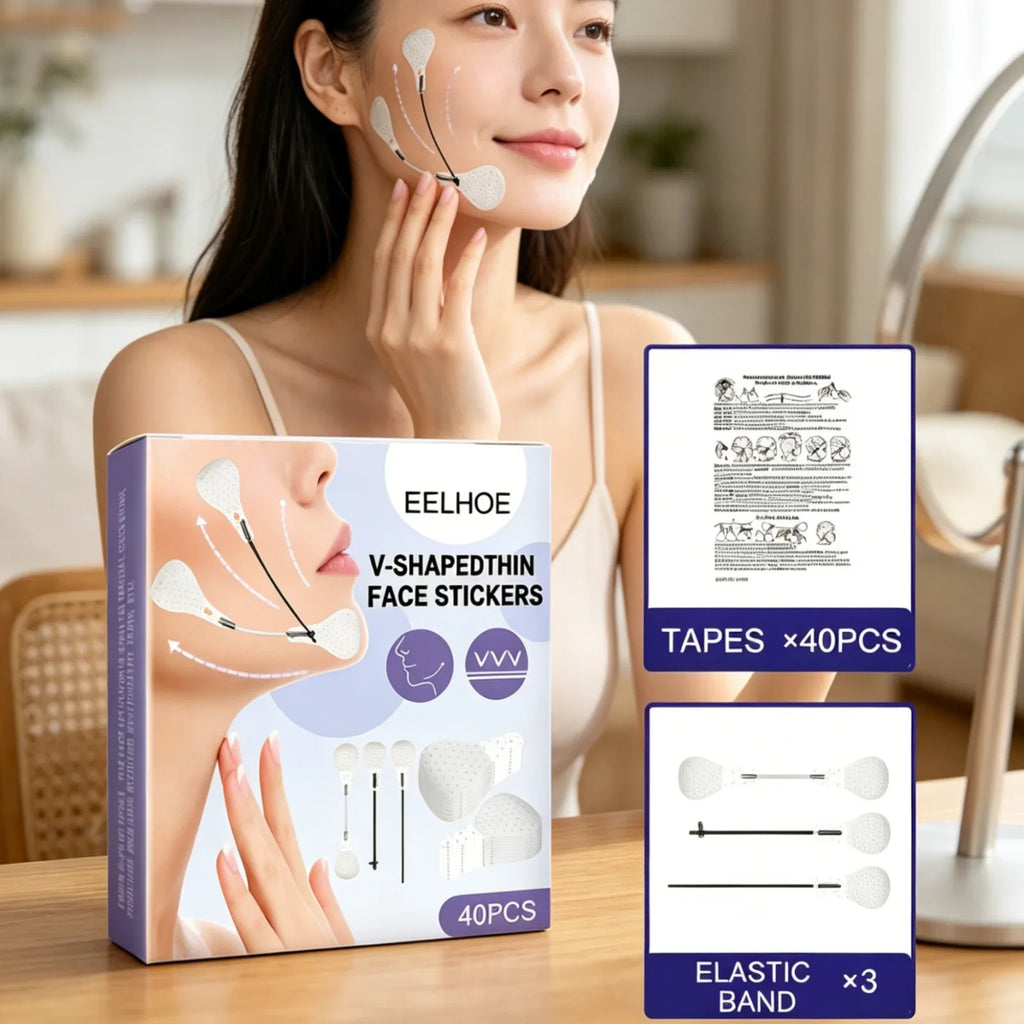 EELHOE Face Lifting Stickers – V-Shape Skin Tightening 40 PCS