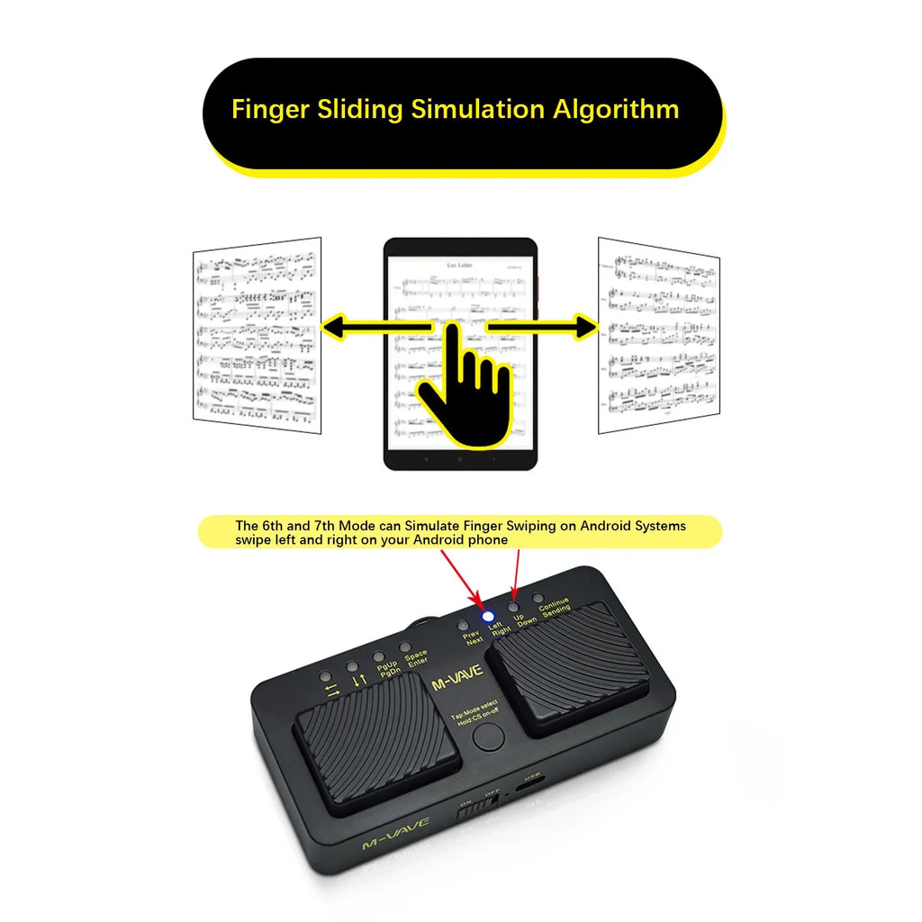 USB Rechargeable Musical Instrument Smart Phone Tablet M-VAVE Cube