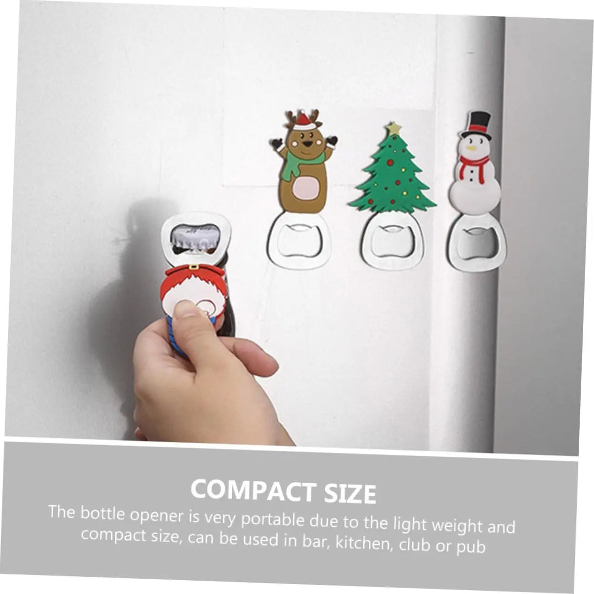 Christmas Bottle Openers – Santa, Snowman & Xmas Tree Designs