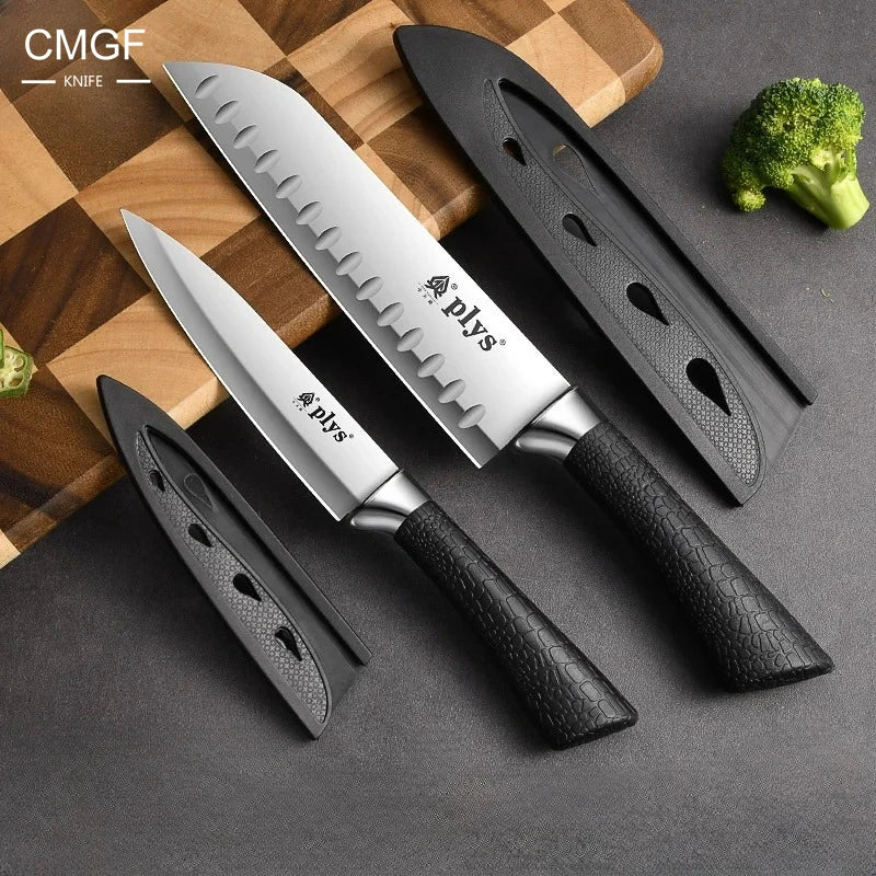 CMGF Stainless Steel Fruit Paring Knife – Sharp 17.5cm Blade