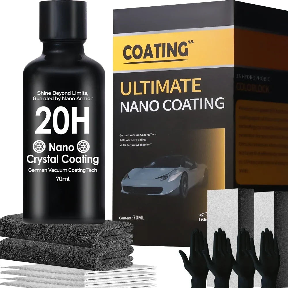Graphene Ceramic Coating 20H Self Healing UV Track Technology Car