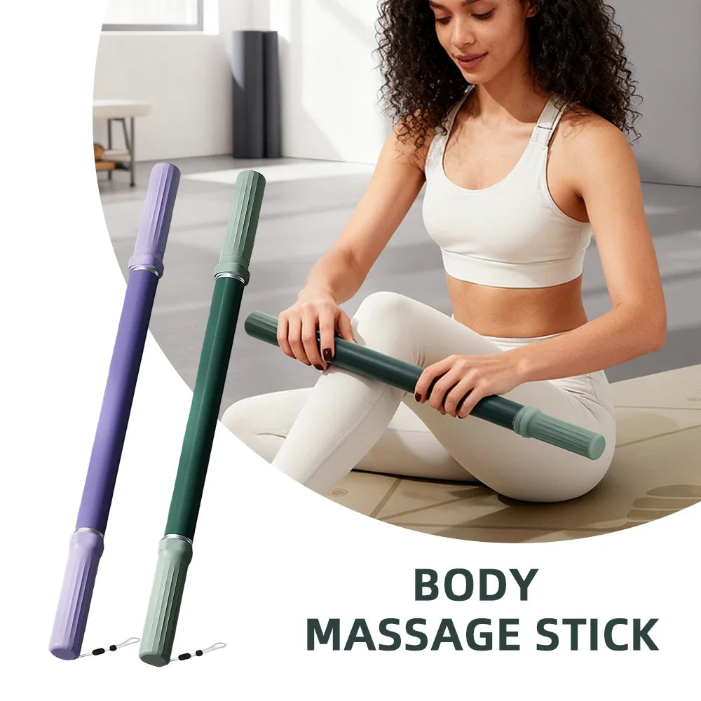Yoga Stretching Stick | Posture Corrector & Muscle Roller
