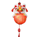 Glowing Lion Dance Lantern DIY Kit | Chinese New Year Tassel