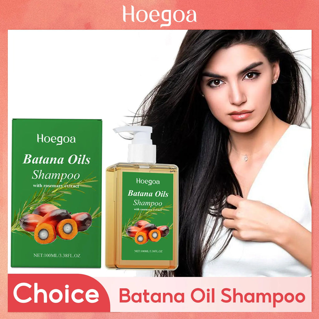 HOEGOA Batana Oil Shampoo – Strengthen, Cleanse & Grow Hair