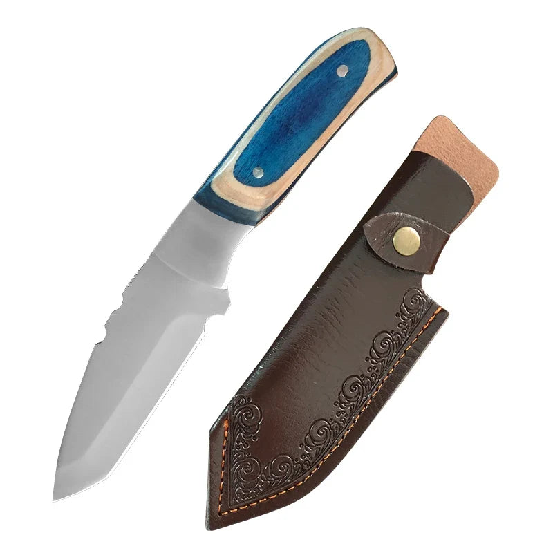 InLeung Boning Knife Stainless Steel Wood Handle Fillet Knife