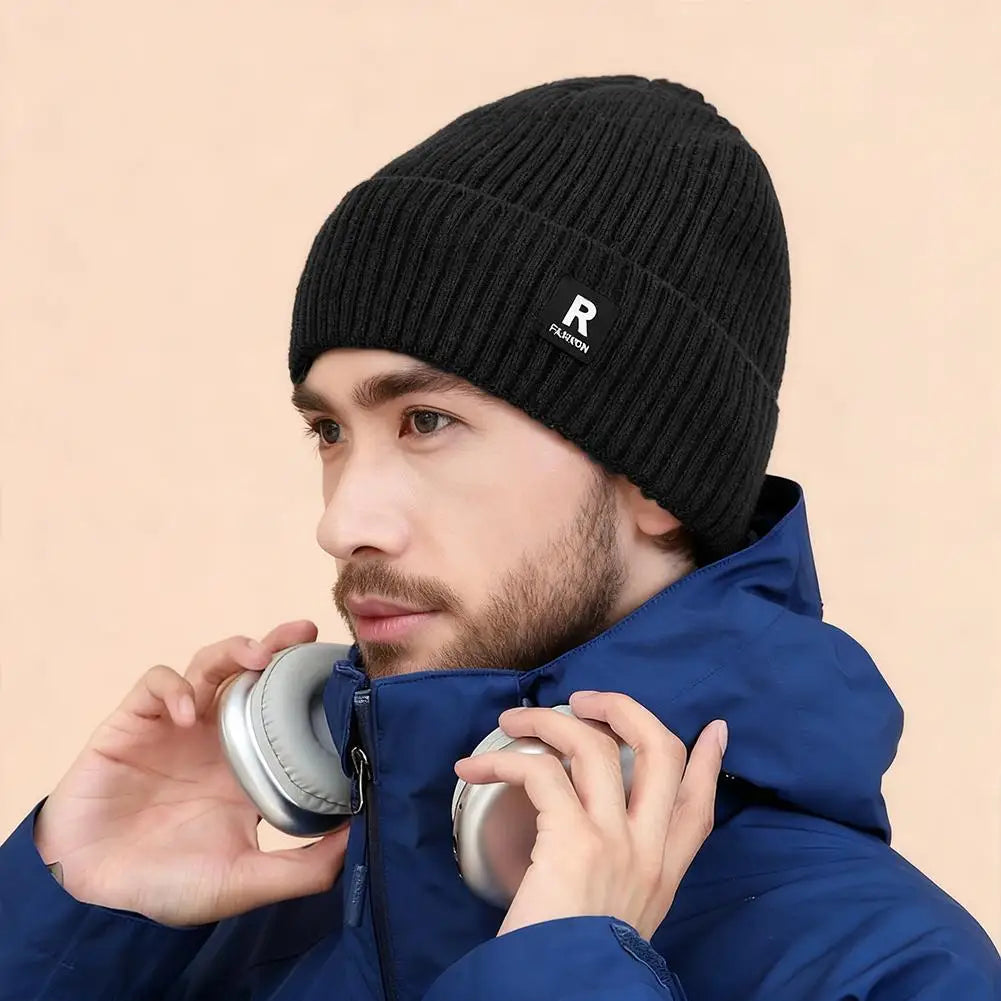 Soft Knit Beanie Hat Men Women Casual Winter Beanies Fashionable