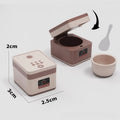 1:12 Dollhouse Kitchen Appliance Toy – Miniature Microwave Set