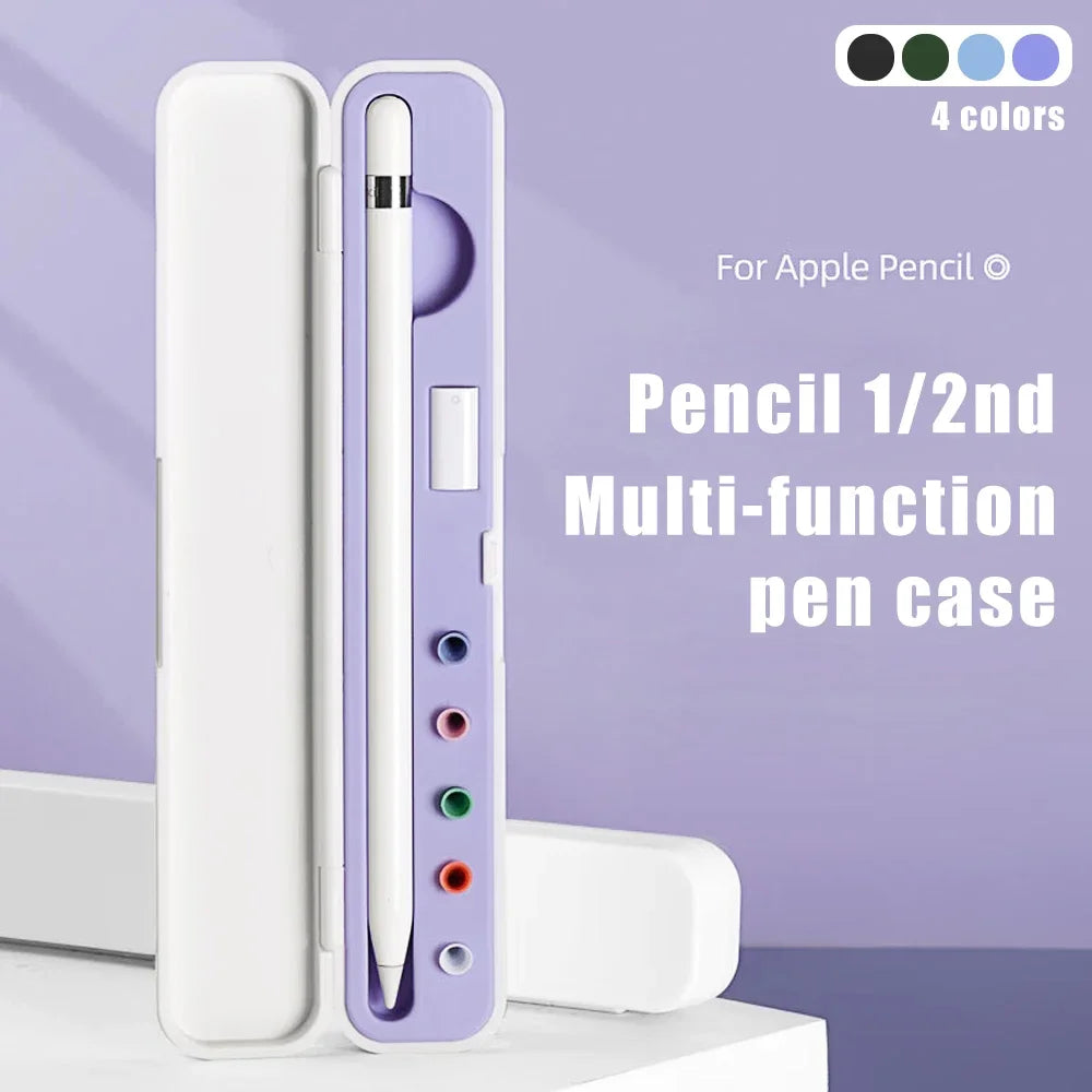 Apple Pencil 1 & 2 Portable Storage Case – Nib & Accessory Holder