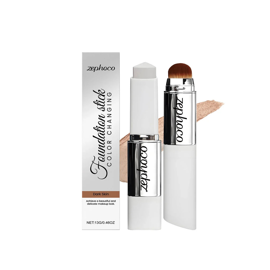 Zephoco Color-Changing Foundation Stick | Matte, Brightening