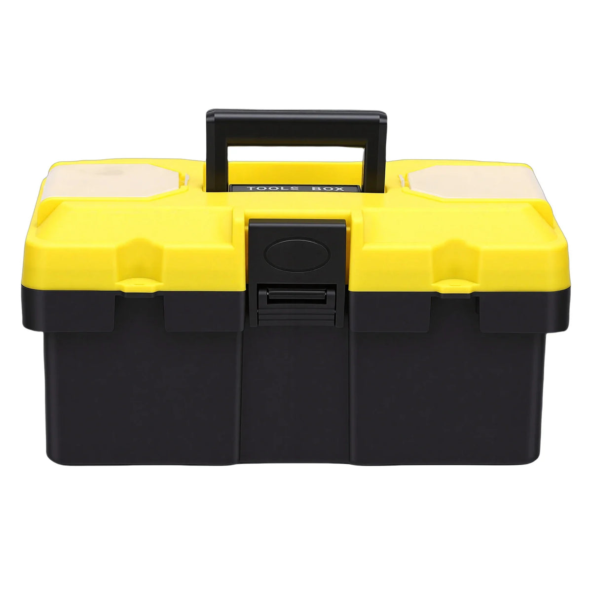 13-Inch Lockable Tool Box Organizer with Removable Tray