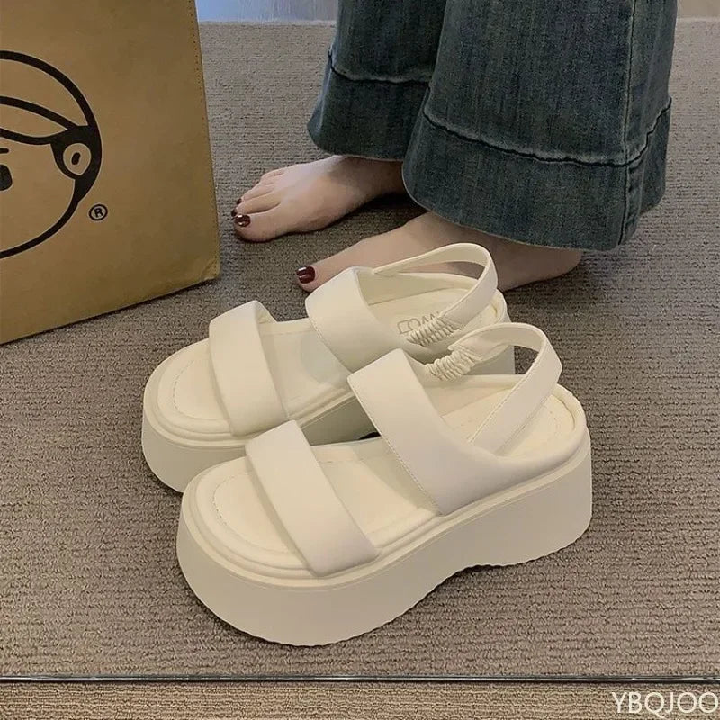 Women's Wedge Platform Sandals – Roman Beach Shoes