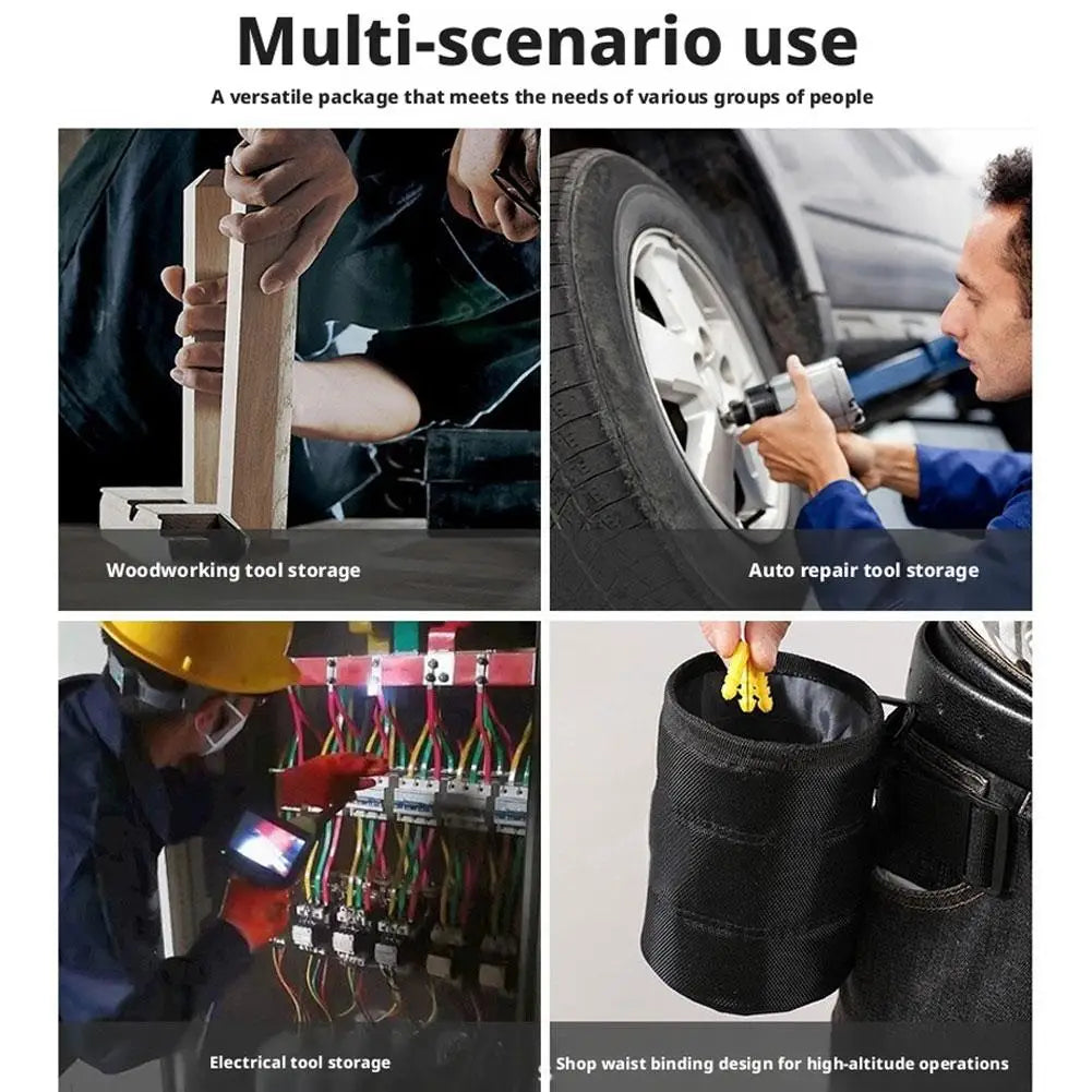 KITPIPI Tool Belt Pouch – Waterproof Nylon Nail & Screw Bag