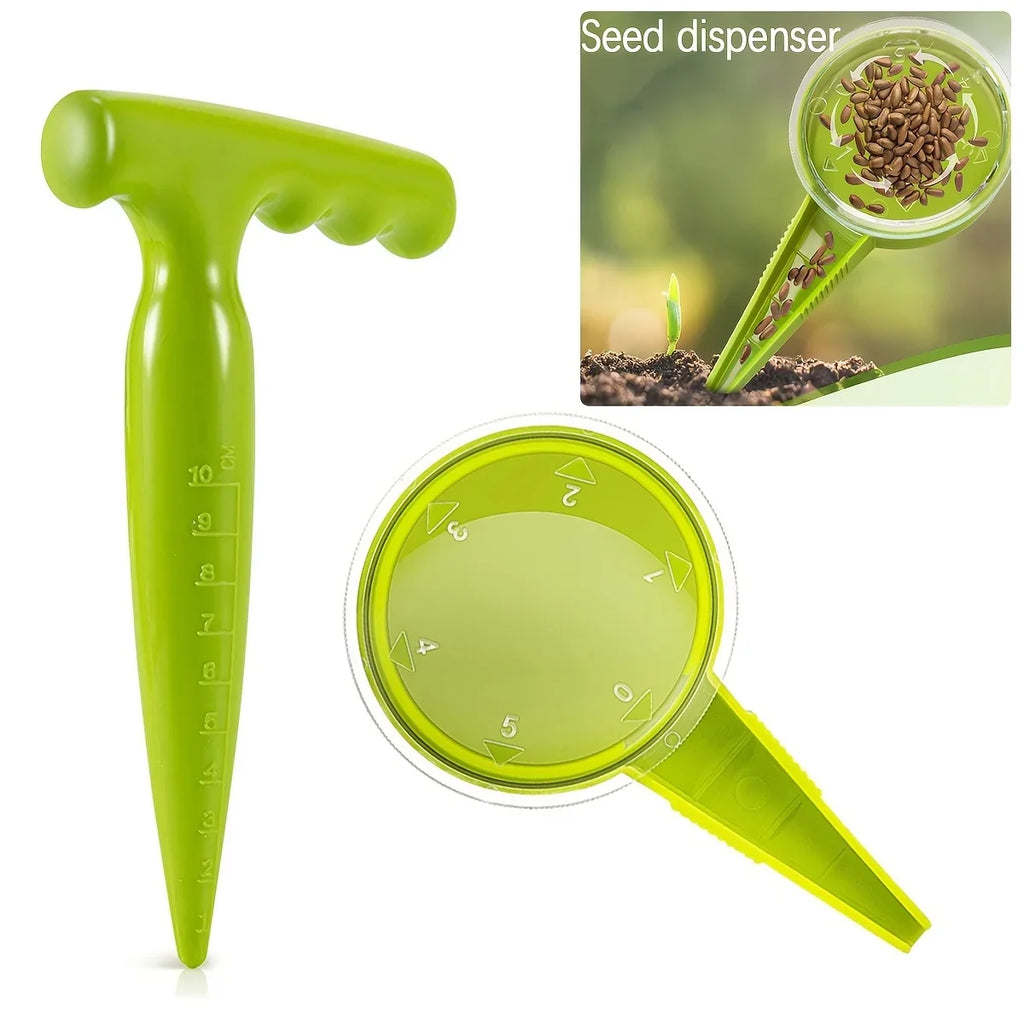 Handheld Seed Sower & Soil Drill Tool – Garden Planting