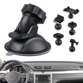 Dash Cam Suction Mount 360° Quick Release – 5 Adapters