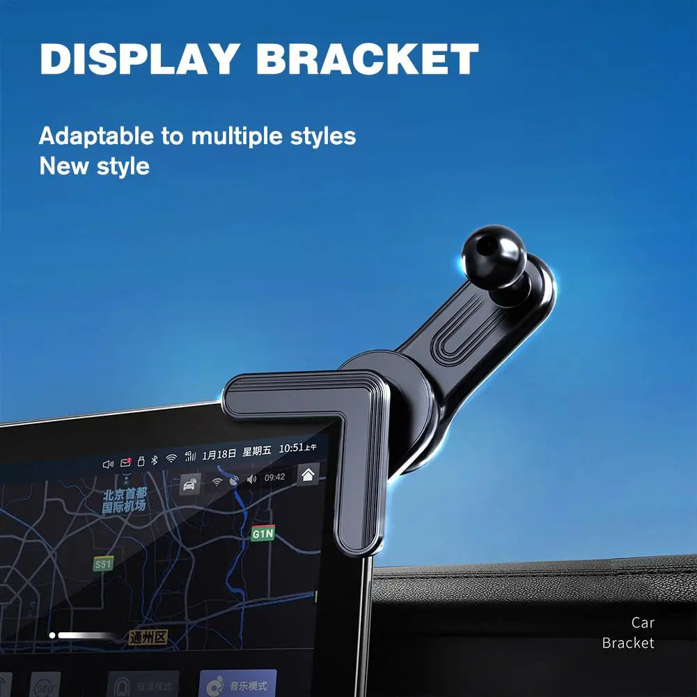 17mm Ball Head Phone Mount Base for Tesla Model 3/Y/S/X
