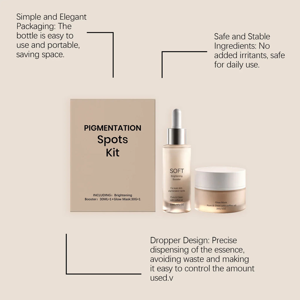 Hydrating Brightening Skin Care Set – Essence & Renewal Mask