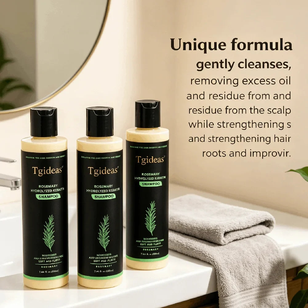 Rosemary Hair Growth Shampoo – Reduce Hair Loss & Nourish Scalp