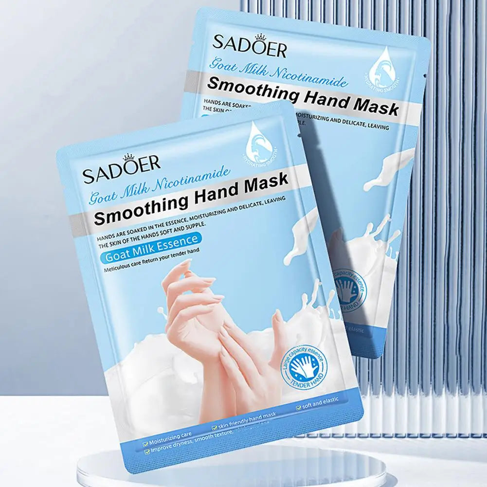 Hydrating Hand Mask Gloves – Rose & Niacinamide Moisturizer