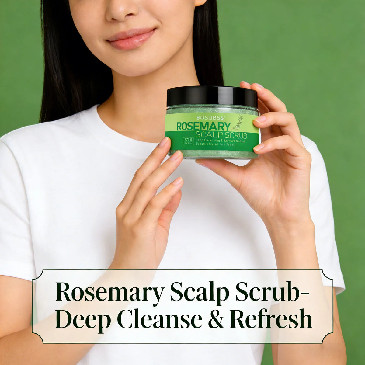 Rosemary Scalp Scrub – Natural Oil Control, All Hair Types