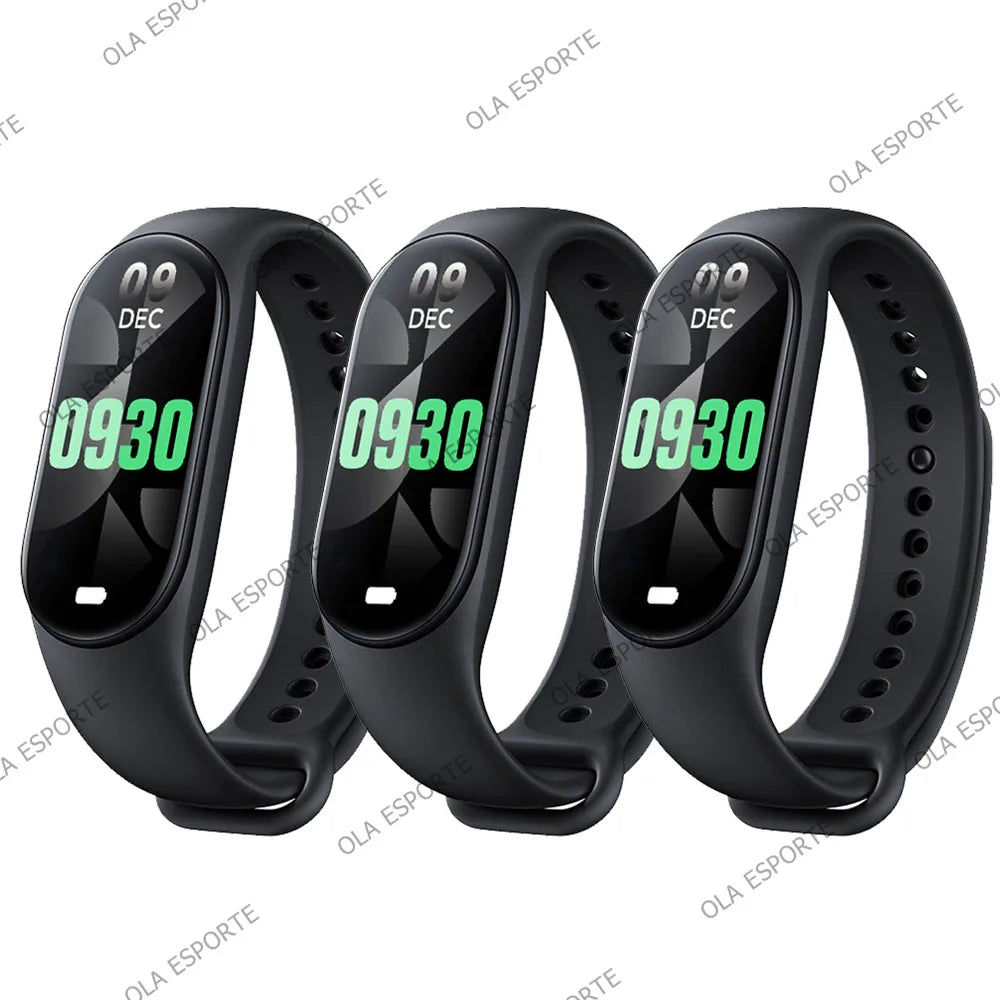 M8 Smart Band Watch Men Women Silicone Heart Rate Varied Dial Fitness