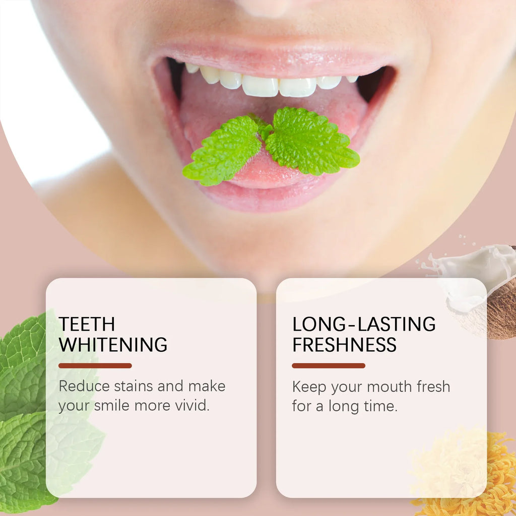Oralhoe Coconut Oil Toothpaste – Whitening & Gum Care 120g