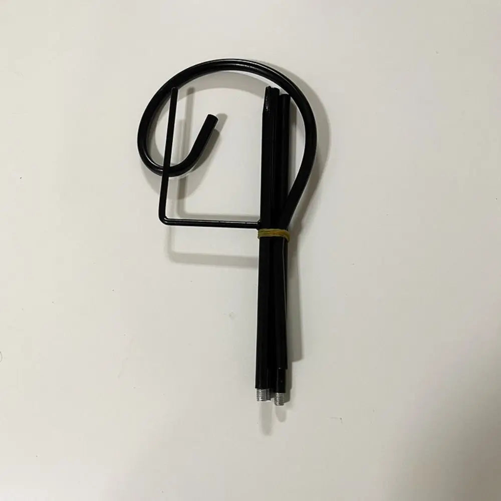 Rust-Proof Metal Shepherd Hook | Detachable Iron Garden Hook