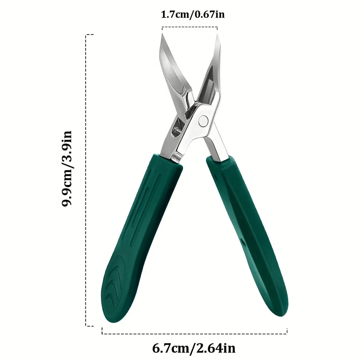 Ingrown & Thick Nail Clipper | 25° Precision Beveled Trimmer