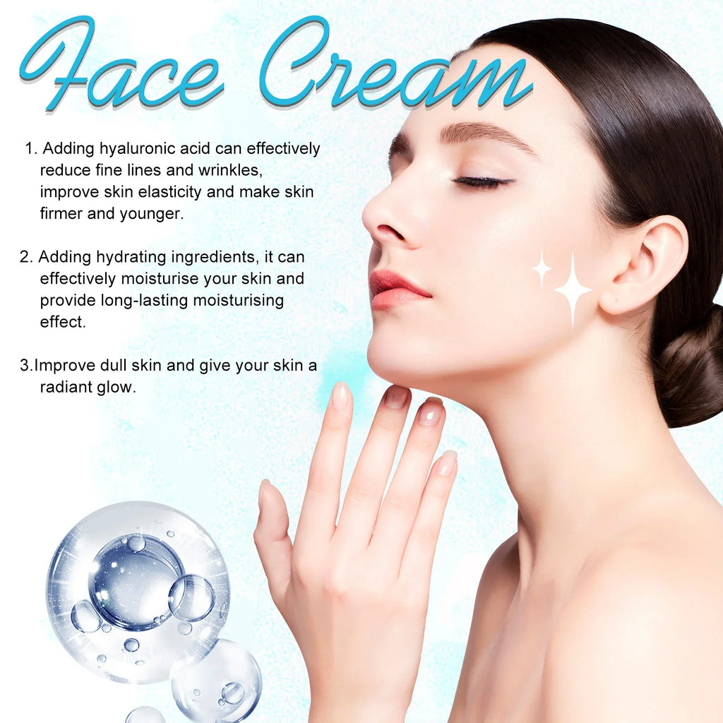WIYUN Hyaluronic Acid Face Cream – Pore Minimizing & Brightening
