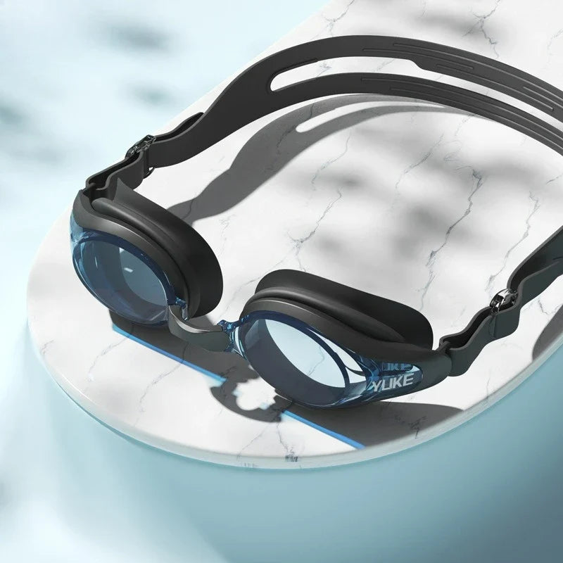 Anti-fog Swimming Goggles Adults UV Protection Electroplated Lenses