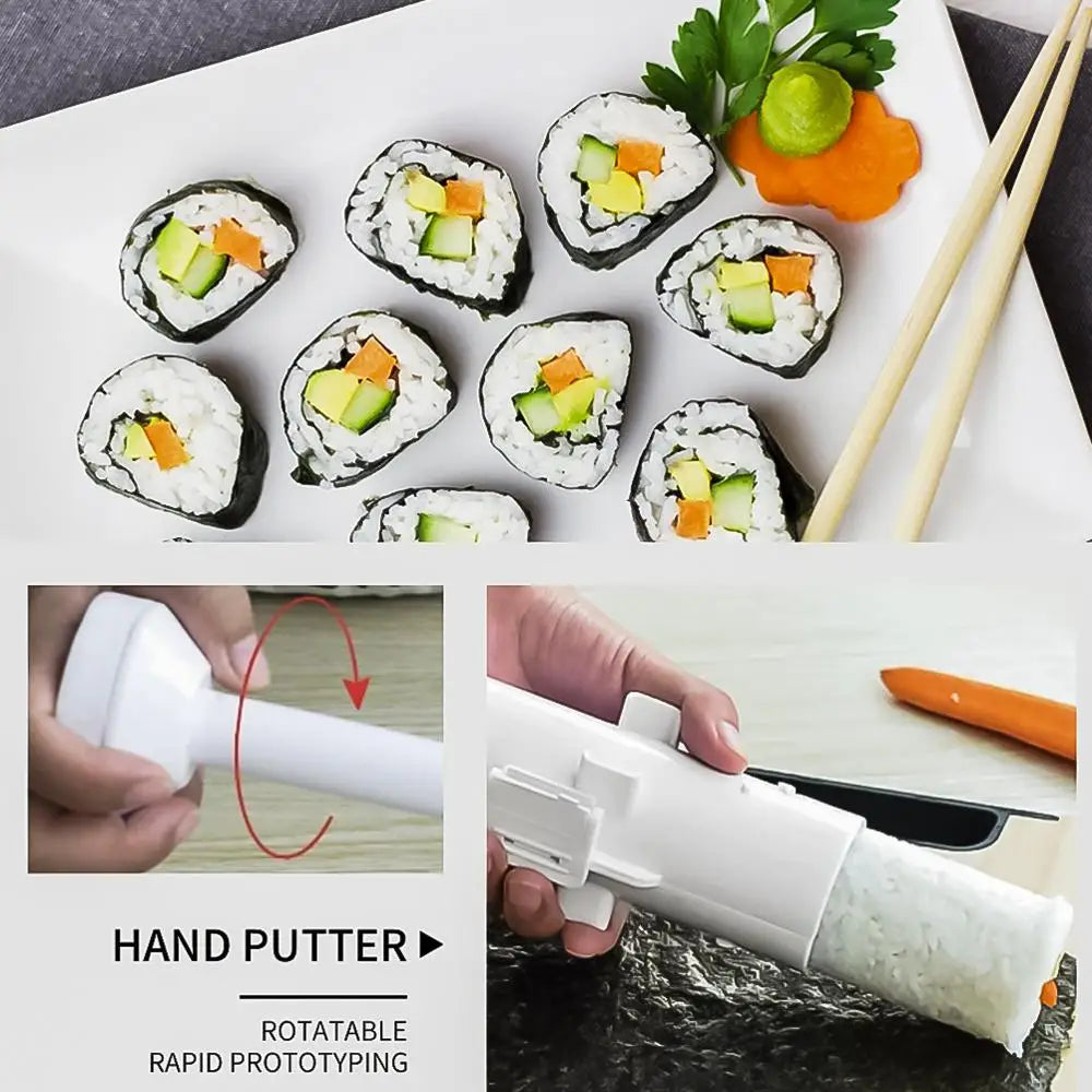 Quick Sushi Maker DIY Roller Rice Mold | Bento Kitchen Tool
