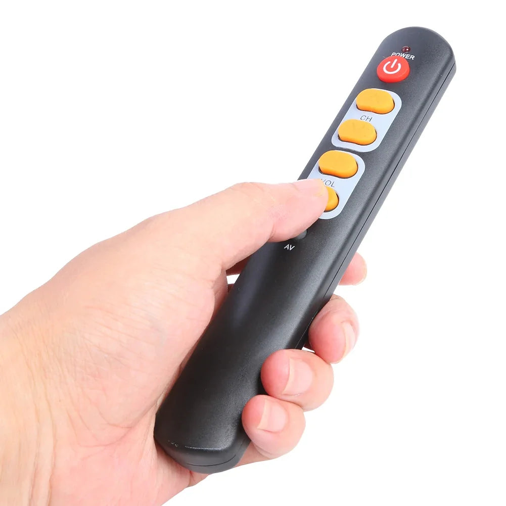 Universal 6-Button IR Learning Remote for TV STB DVD & More