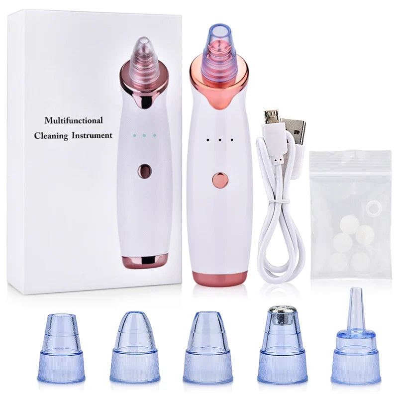 Blackhead Remover Vacuum Pore Cleanser – USB Rechargeable