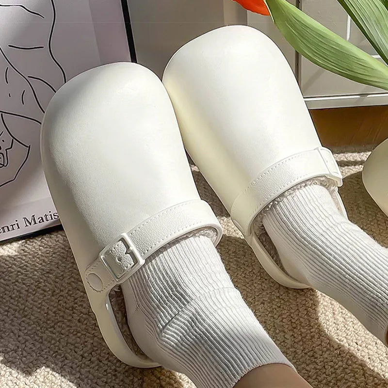 HAJINK Women's Winter House Slippers – Warm Plush Indoor Shoes
