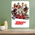 Cannonball Run Classic Movie Metal Poster Sign | Retro Wall Art