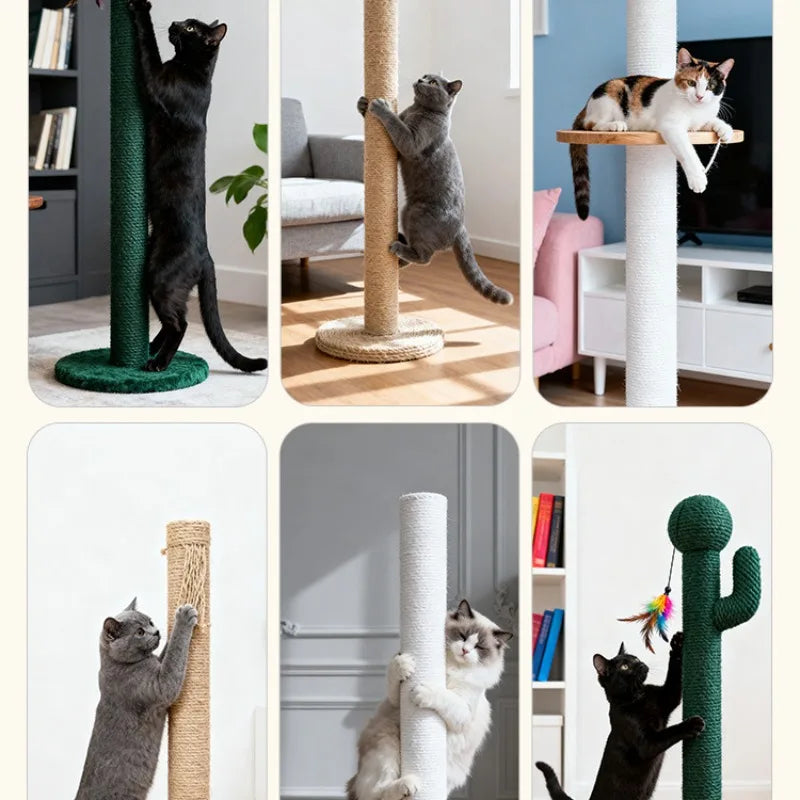 10M Natural Jute Rope Cat Scratcher & Furniture Protector